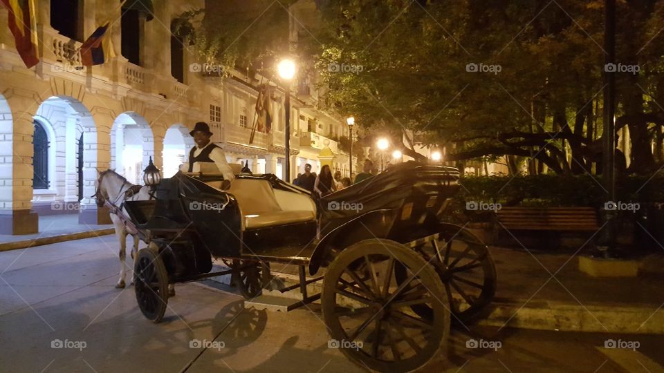 noche romántica en Cartagena