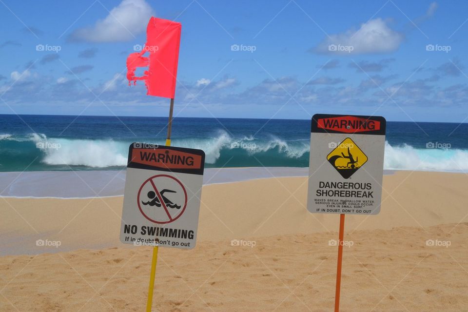 Danger waves