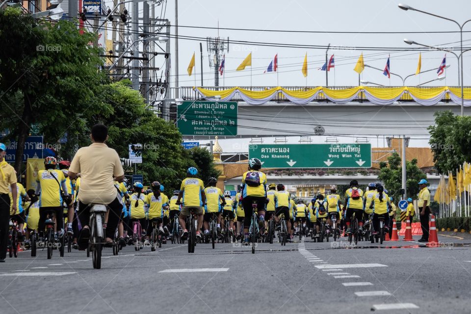 Bike festival in Thailand