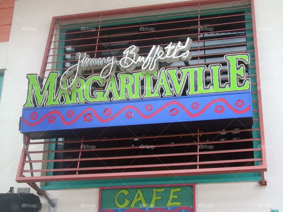 Margaritaville sign