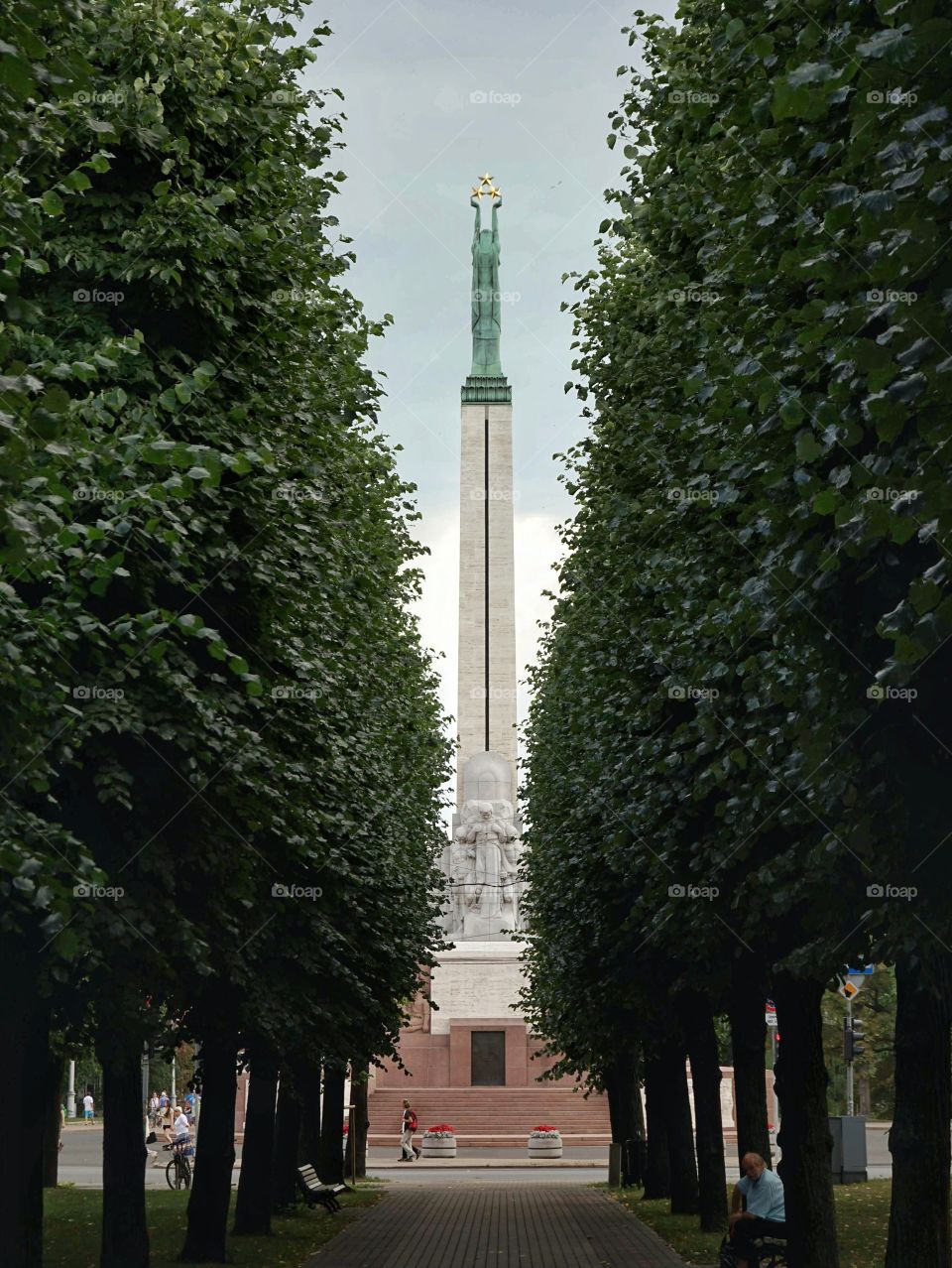 Monunent of freedom Riga