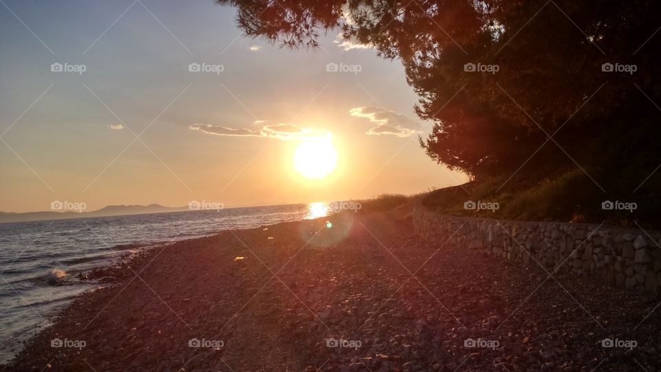 There's something about sunsets.