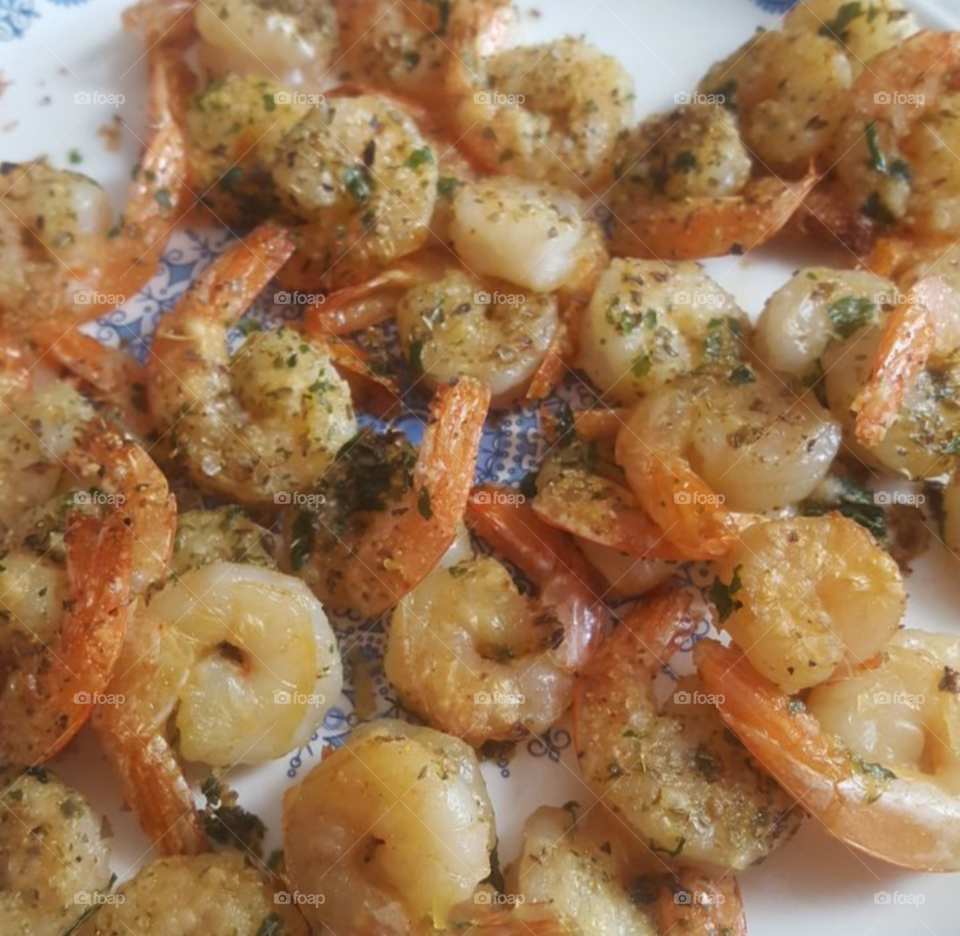 Shrimp feast
