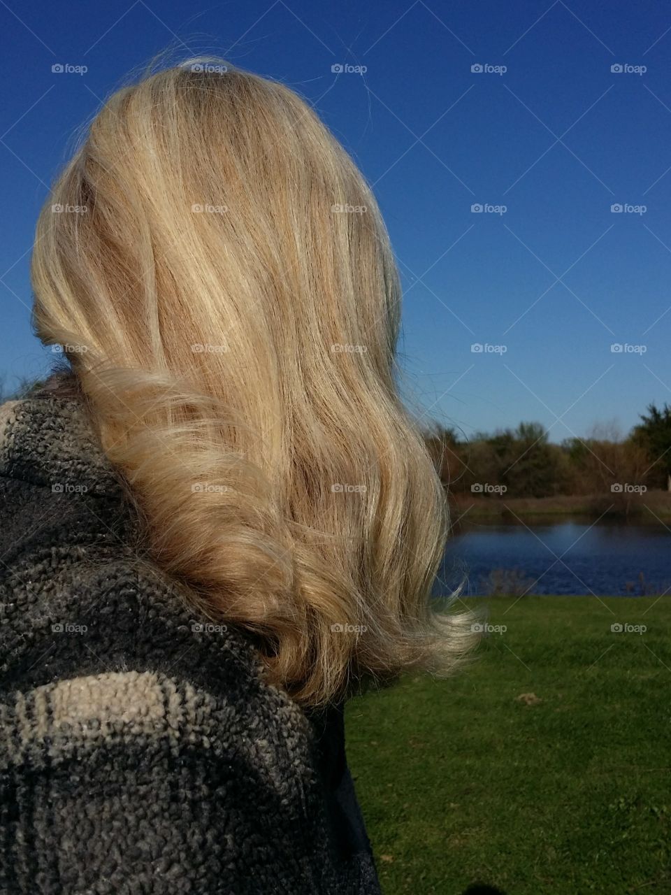 Wavy Blonde Hair