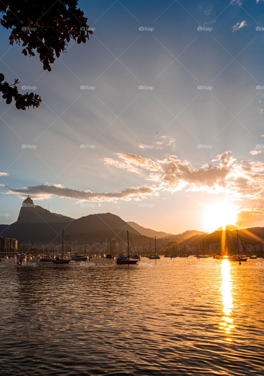 fim de tarde - mureta da urca