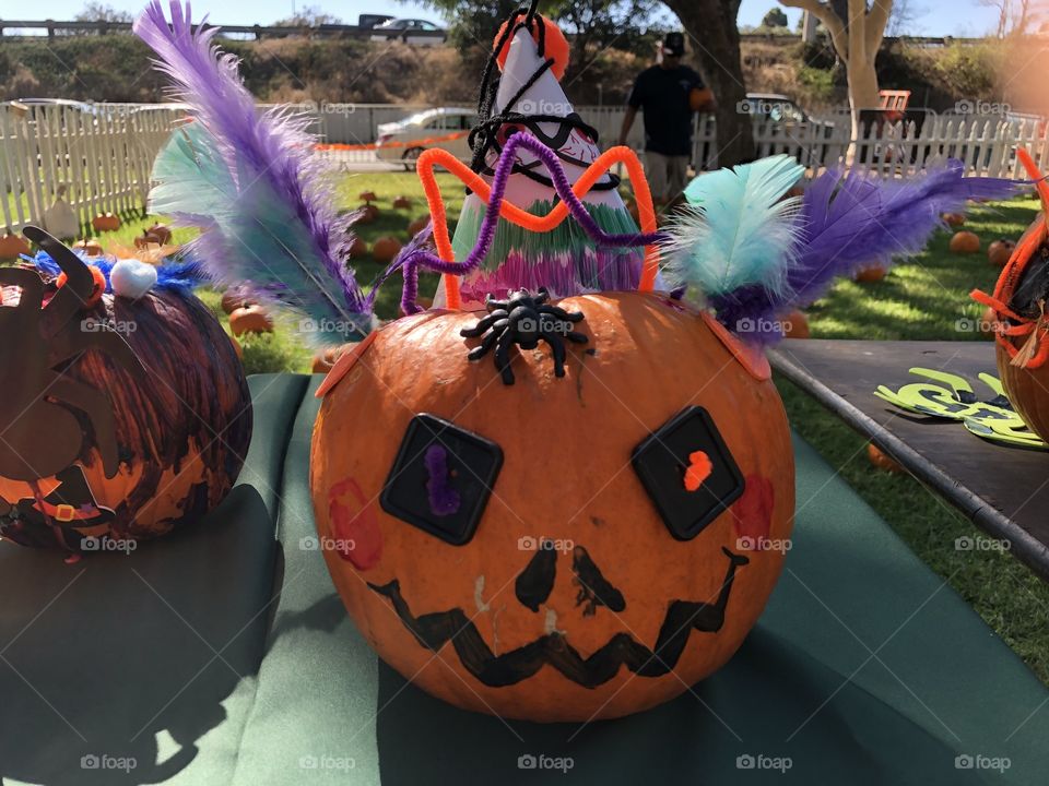Pumpkin painting competition