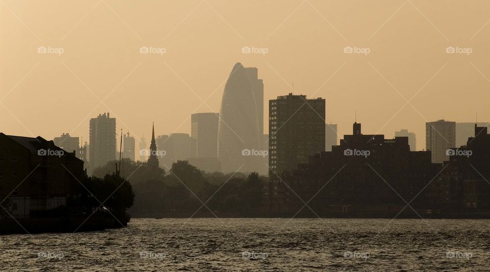 London. River Thames 