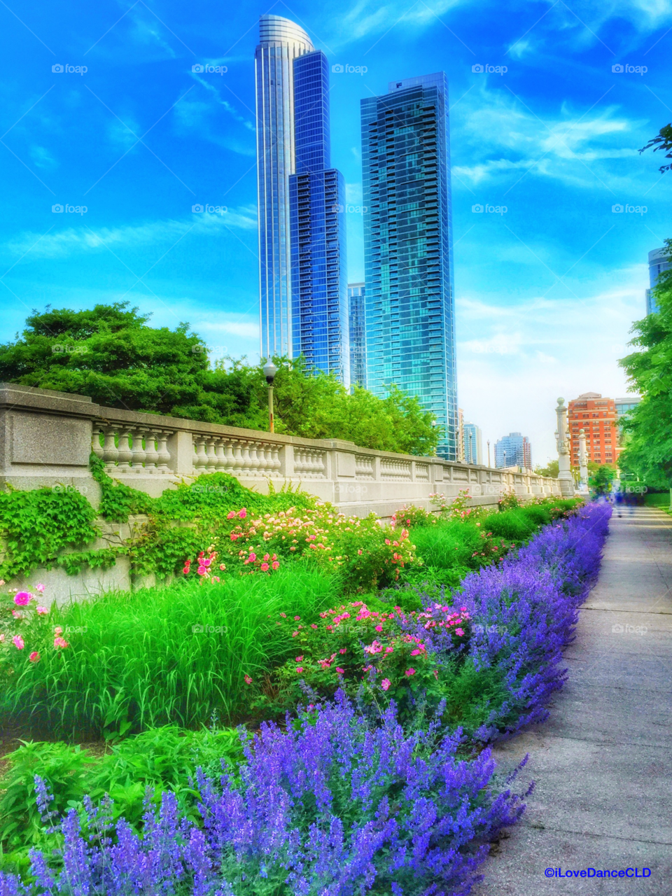 Chicago Series: South End of Grant Park: June 3, 2016