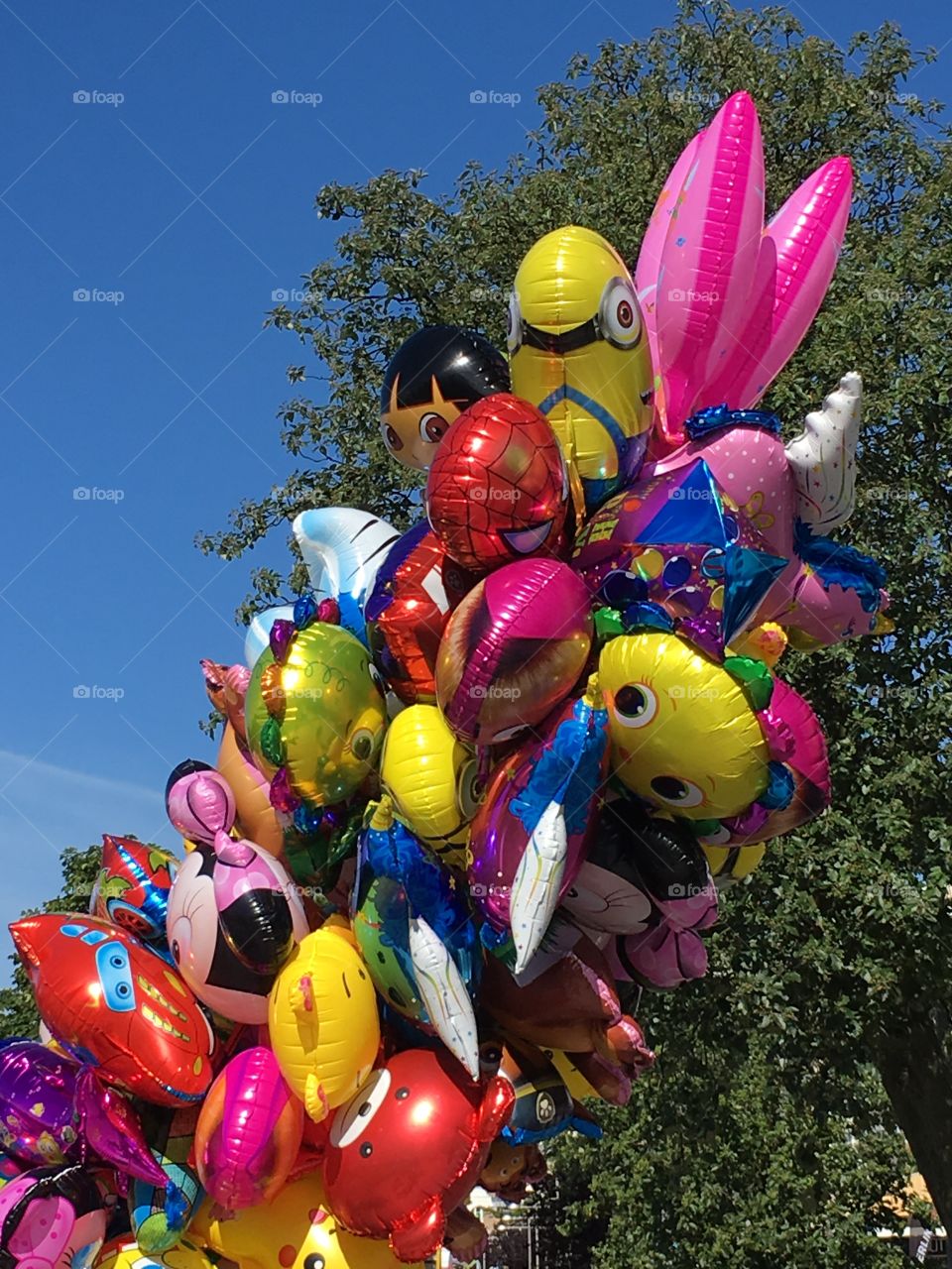 Balloons in Miedzyzdroje, Poland