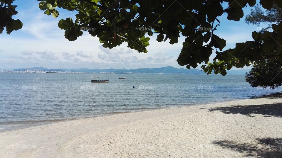 Florianopolis Brazil. Beach 