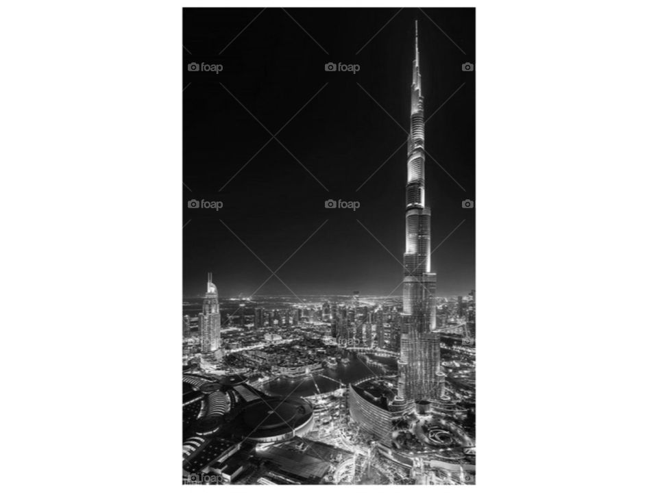 Burj Khalifa . World's tallest Tower