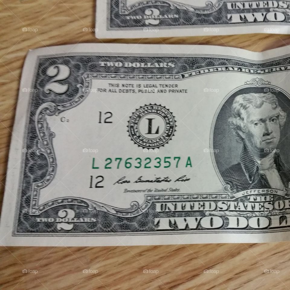 Weird as a 2 dollar bill