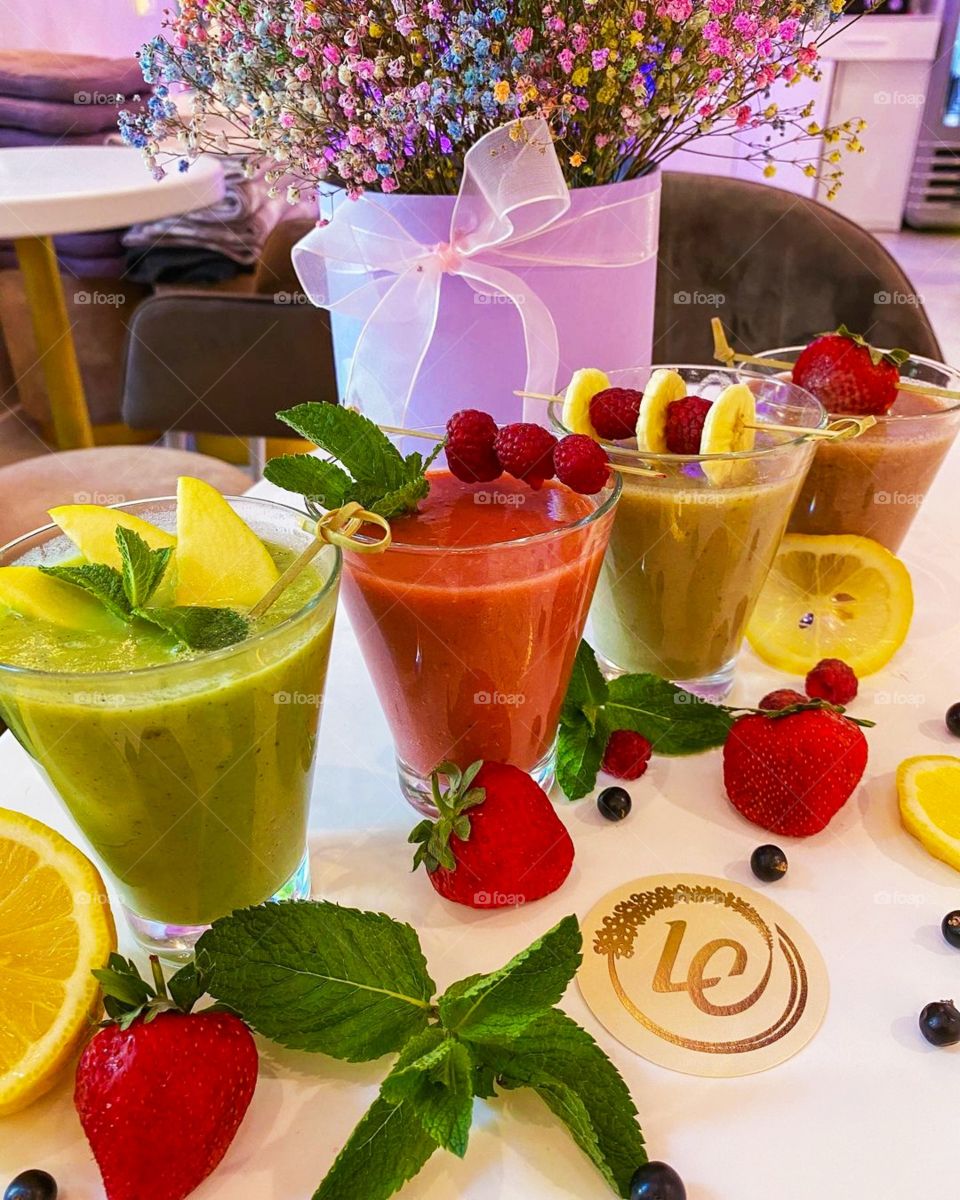 healthy fruit smoothies