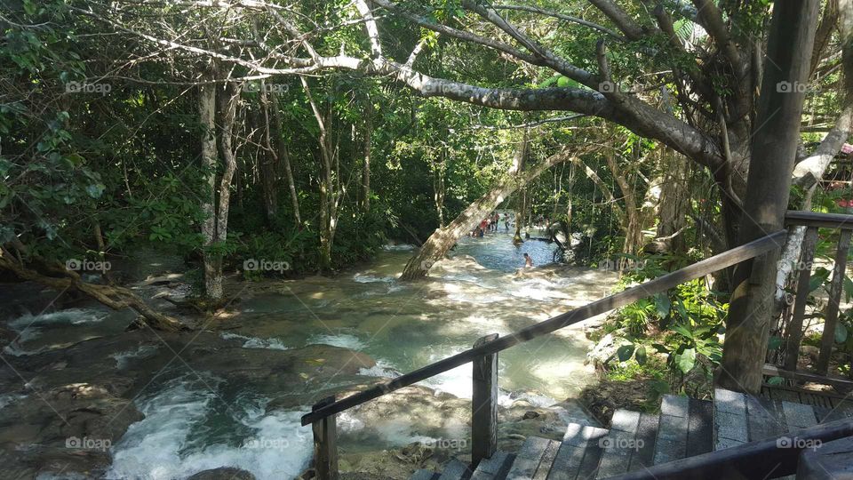 Staircase Downstream - Water in Motion