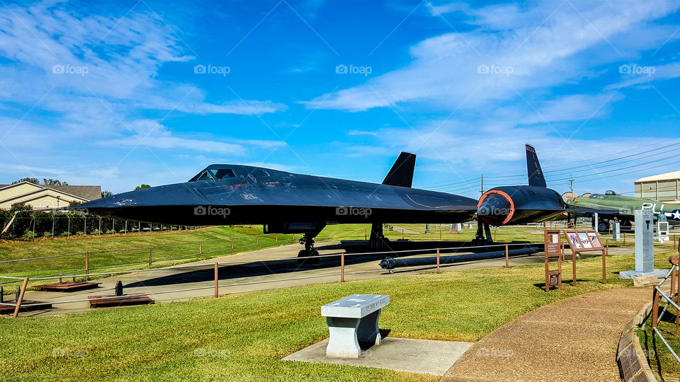 SR-71 Blackbird - Barksdale Air Force Base - Shreveport, Louisiana