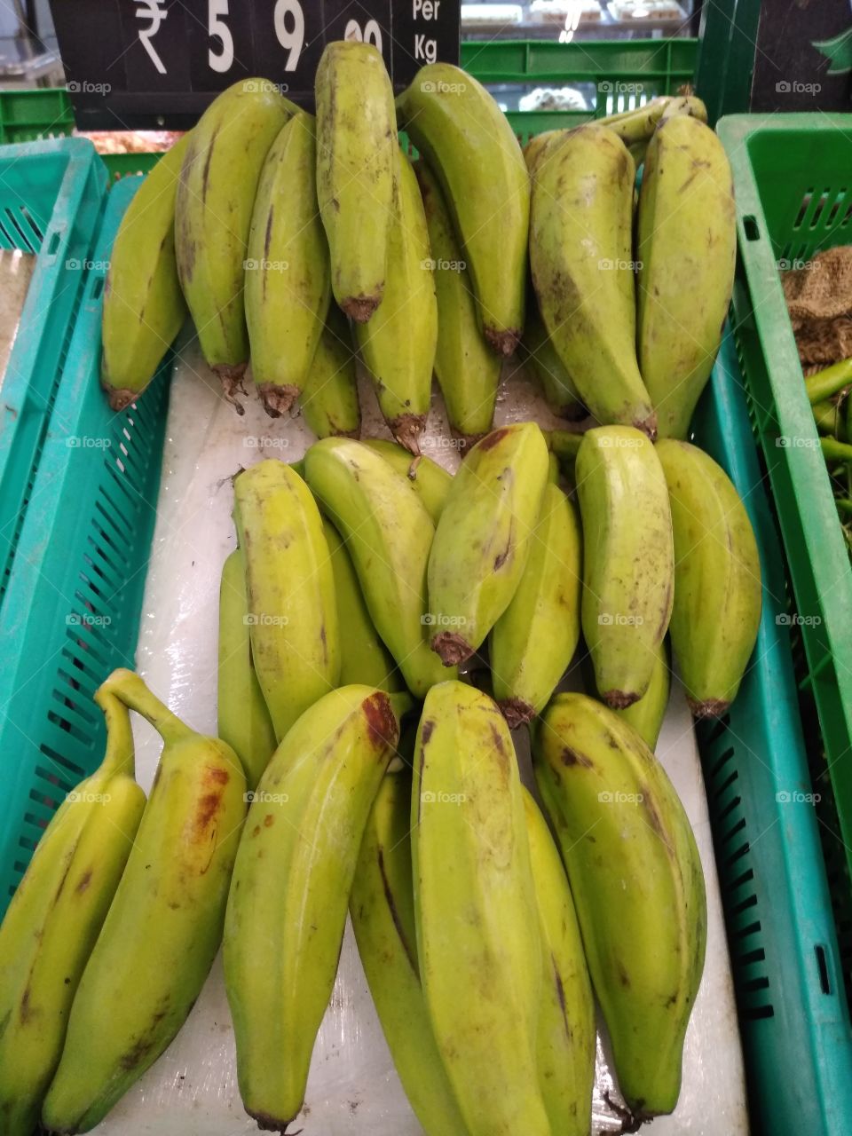 Raw banana