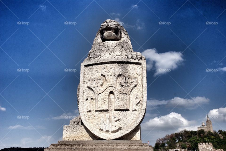 Lion of Tsarevets fortress,Veliko Tarnovo