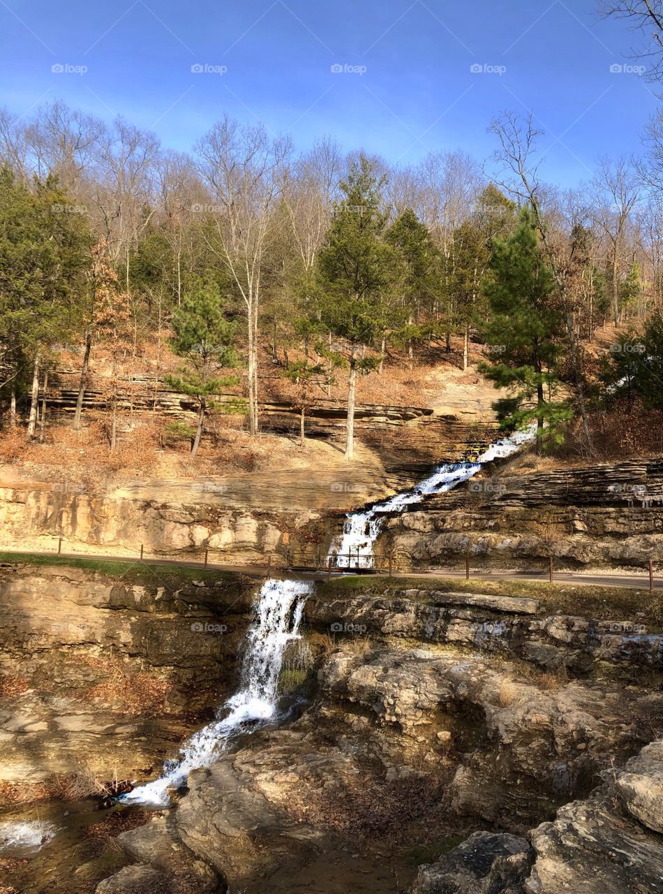 Falls at Top of the Rock