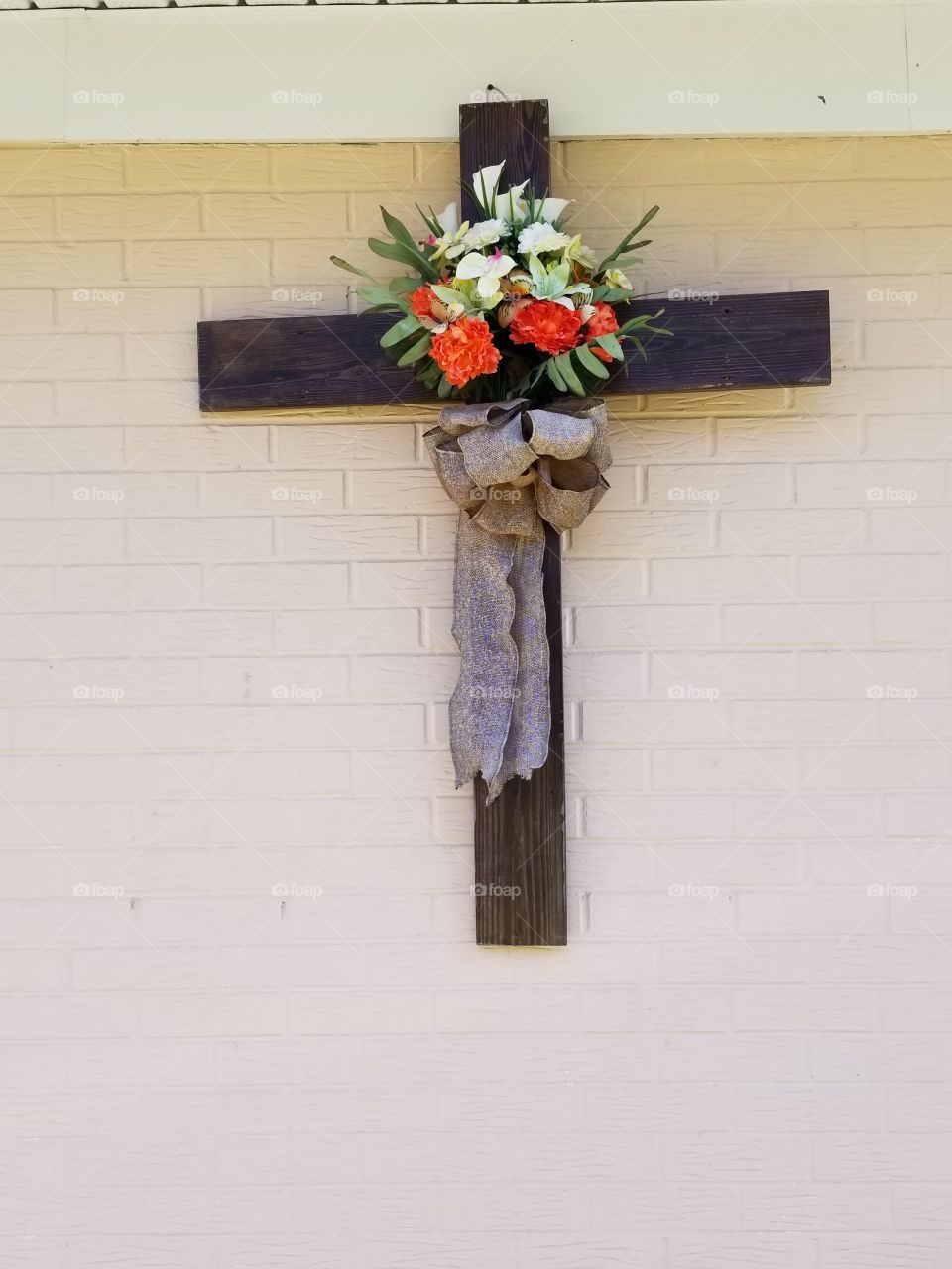 Beautiful Flower Cross