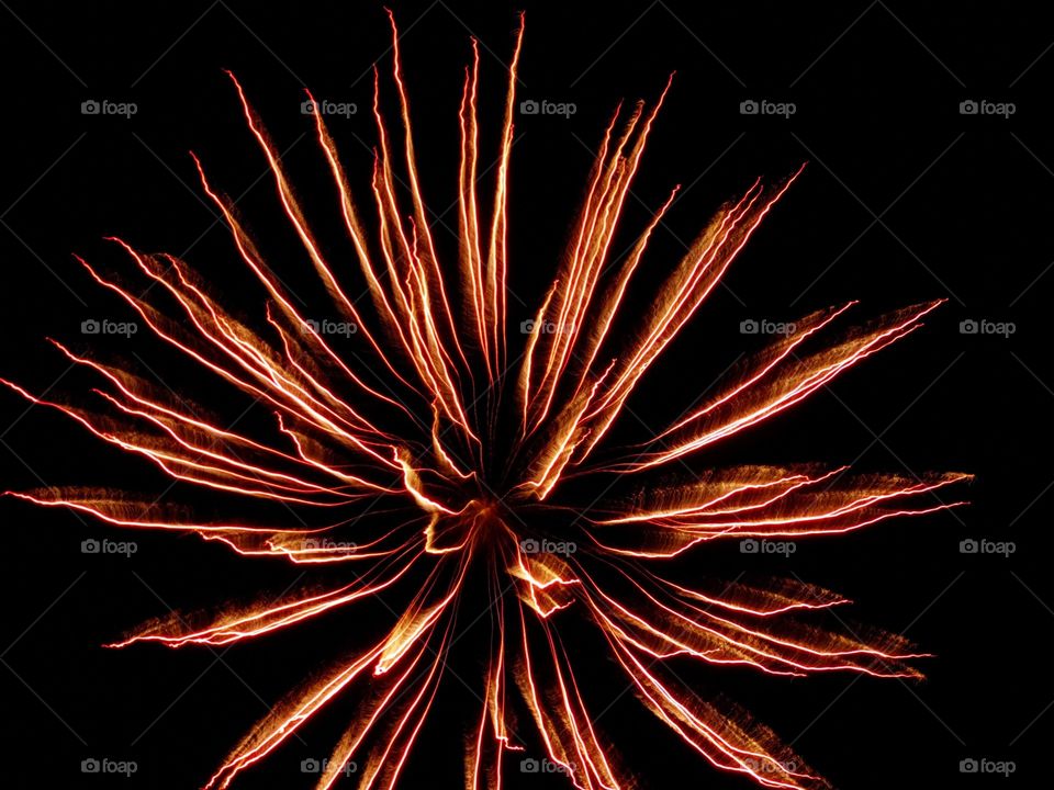 firework light beams