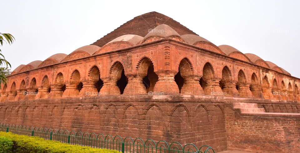 Terracotta temple, Rashmancha of Bishnupur