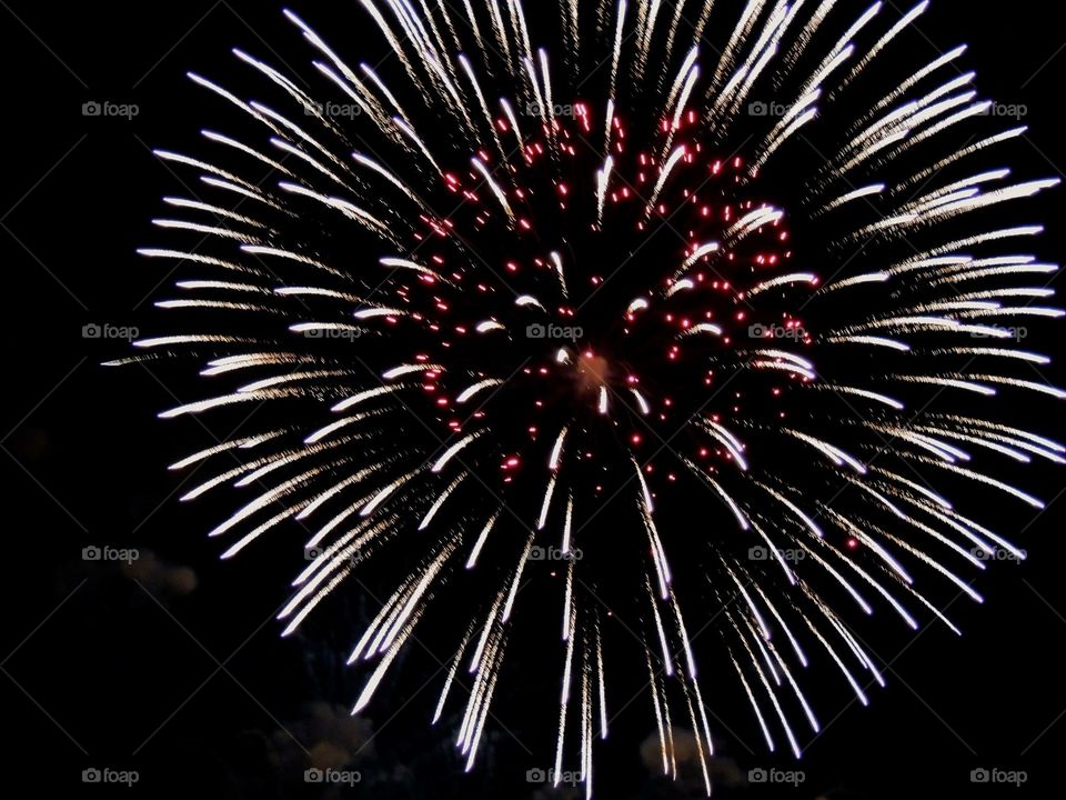 Fireworks, Navy Pier Chicago. 