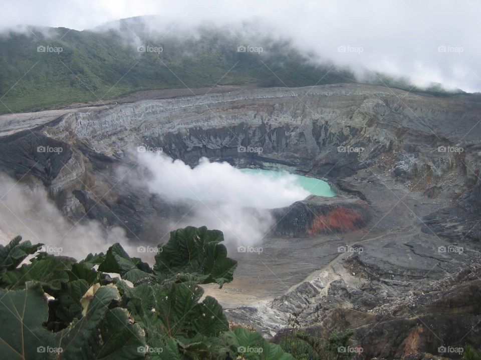 Paos Volcano. Paos Volcano in Costa Rica