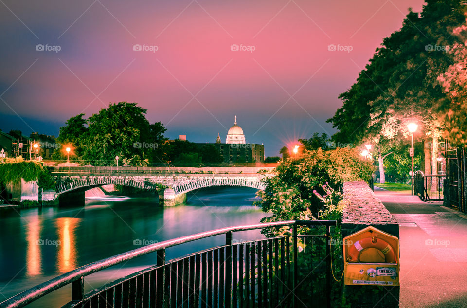 River Corrib by night