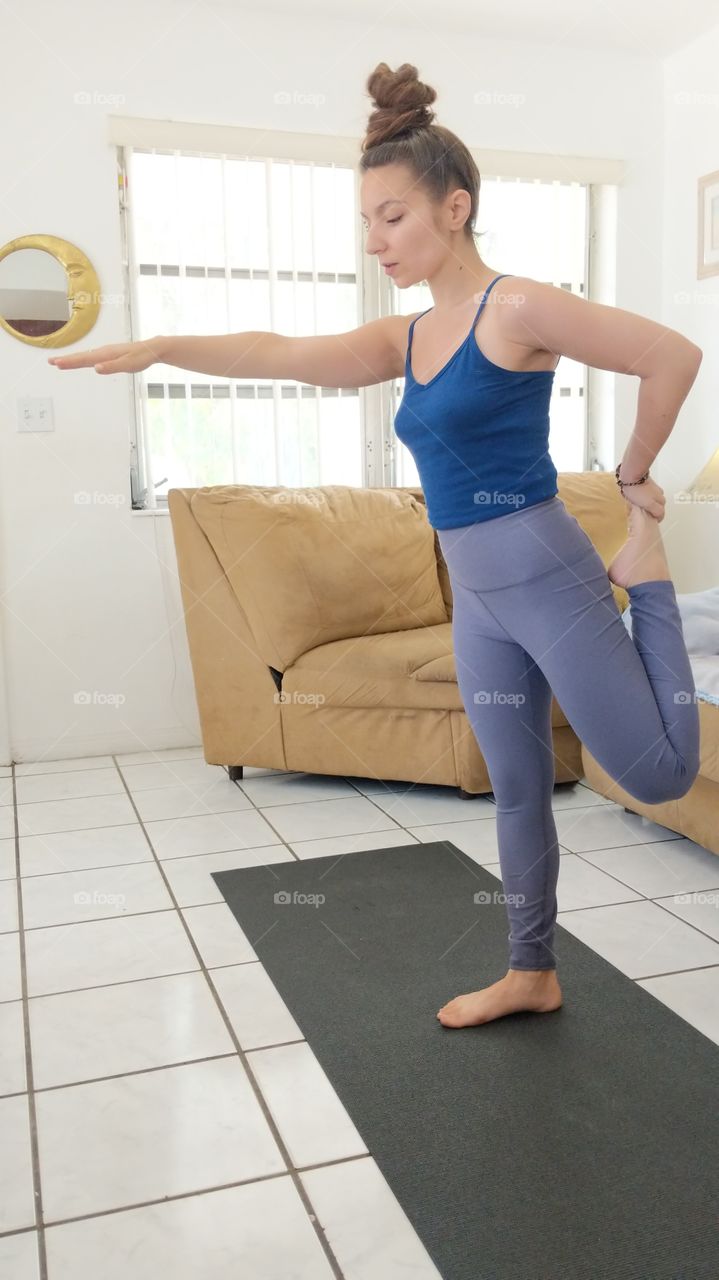 yoga at home