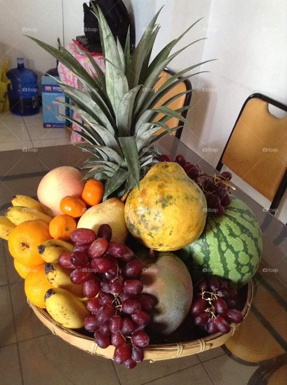 The Fruit Variety on the Table
