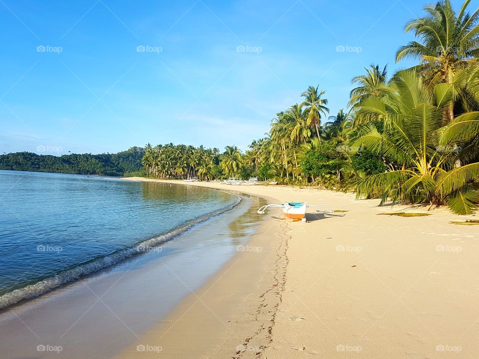 Beach in Palawan