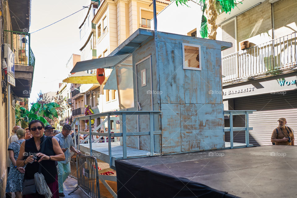 Liveguard post
Barrio de Gracia. Primer día de Fiesta. Listos para el verdicto del jurado