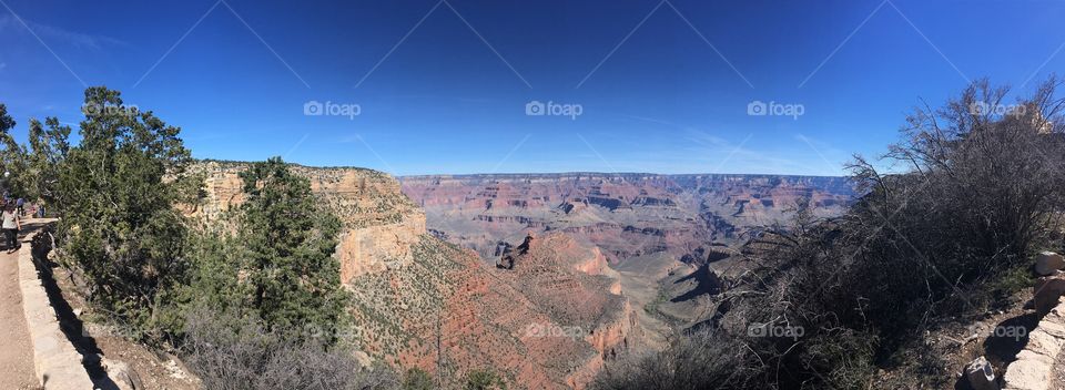 The Grand Canyon's iconic South Rim.