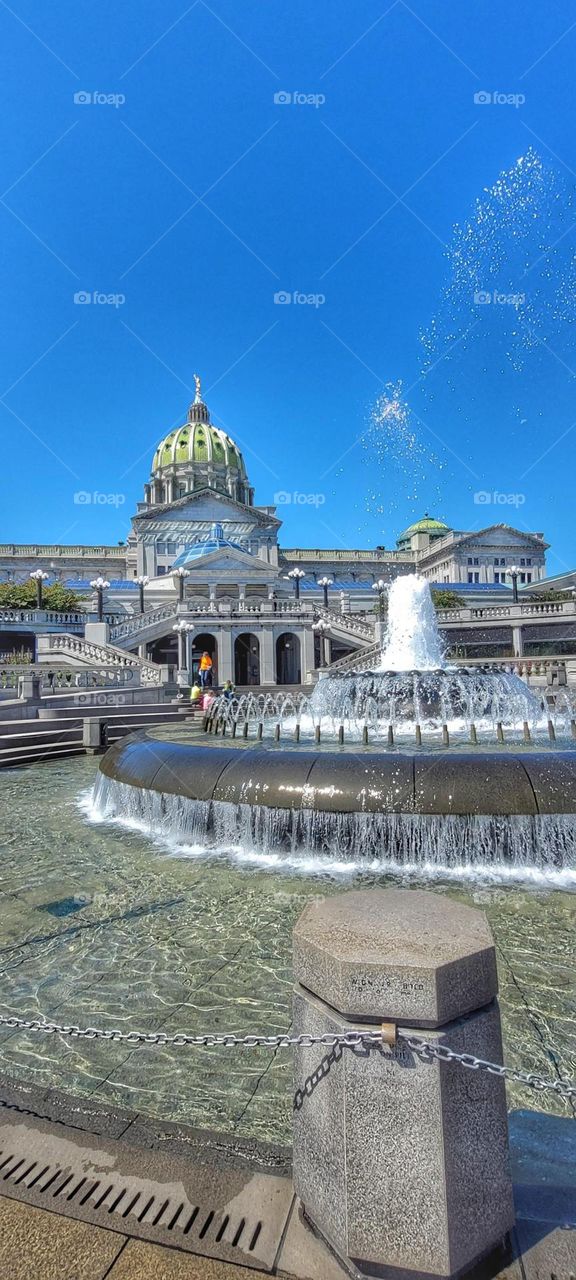 Capital fountain