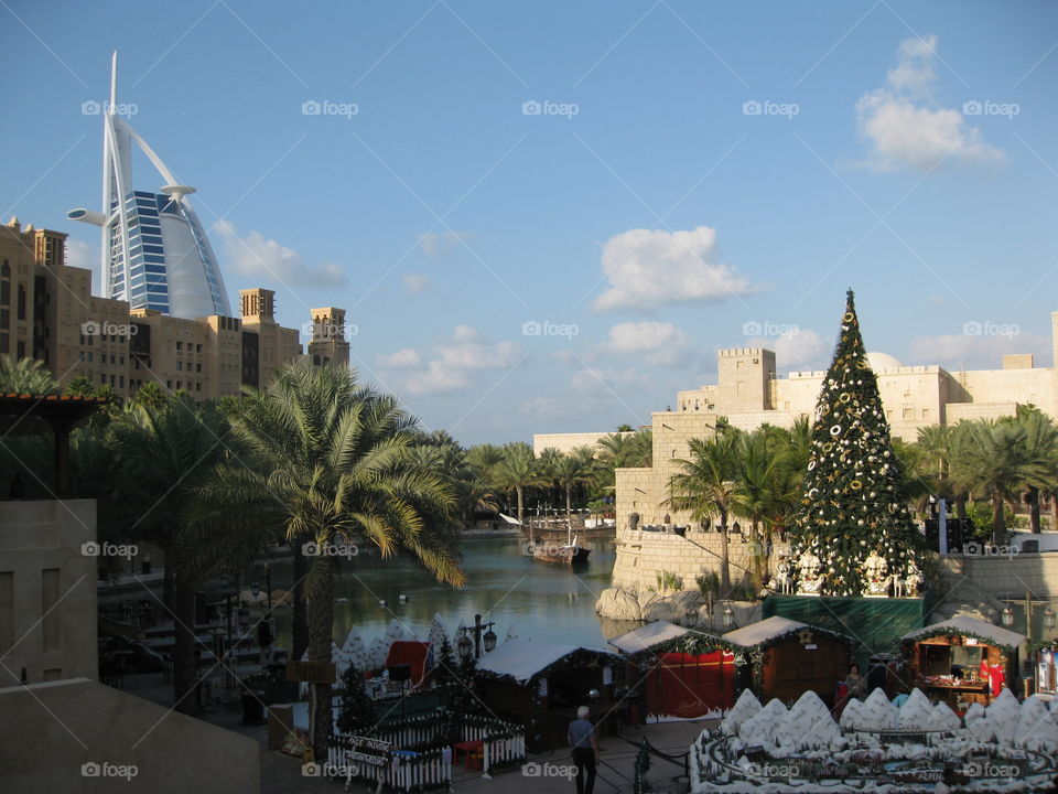 New year in Madinat Jumeirah. Dubai 