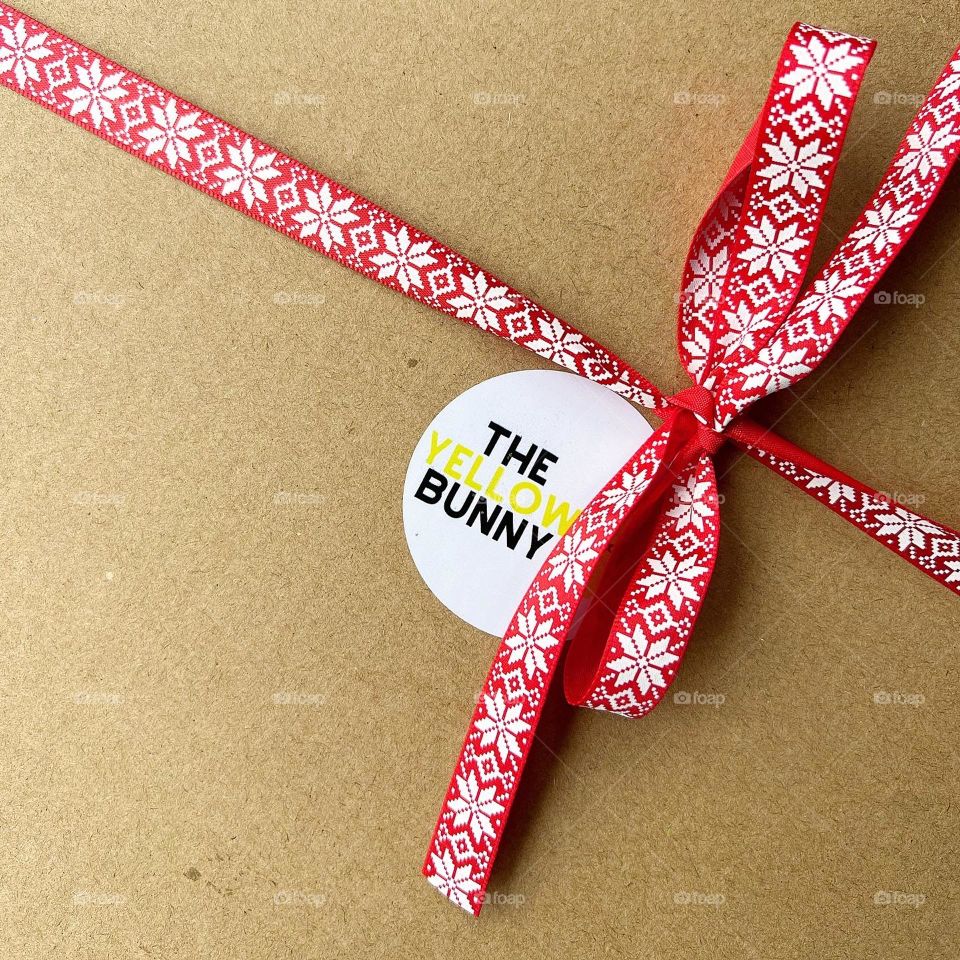 Festive party box full of yummy goodies of gummies and waffles 