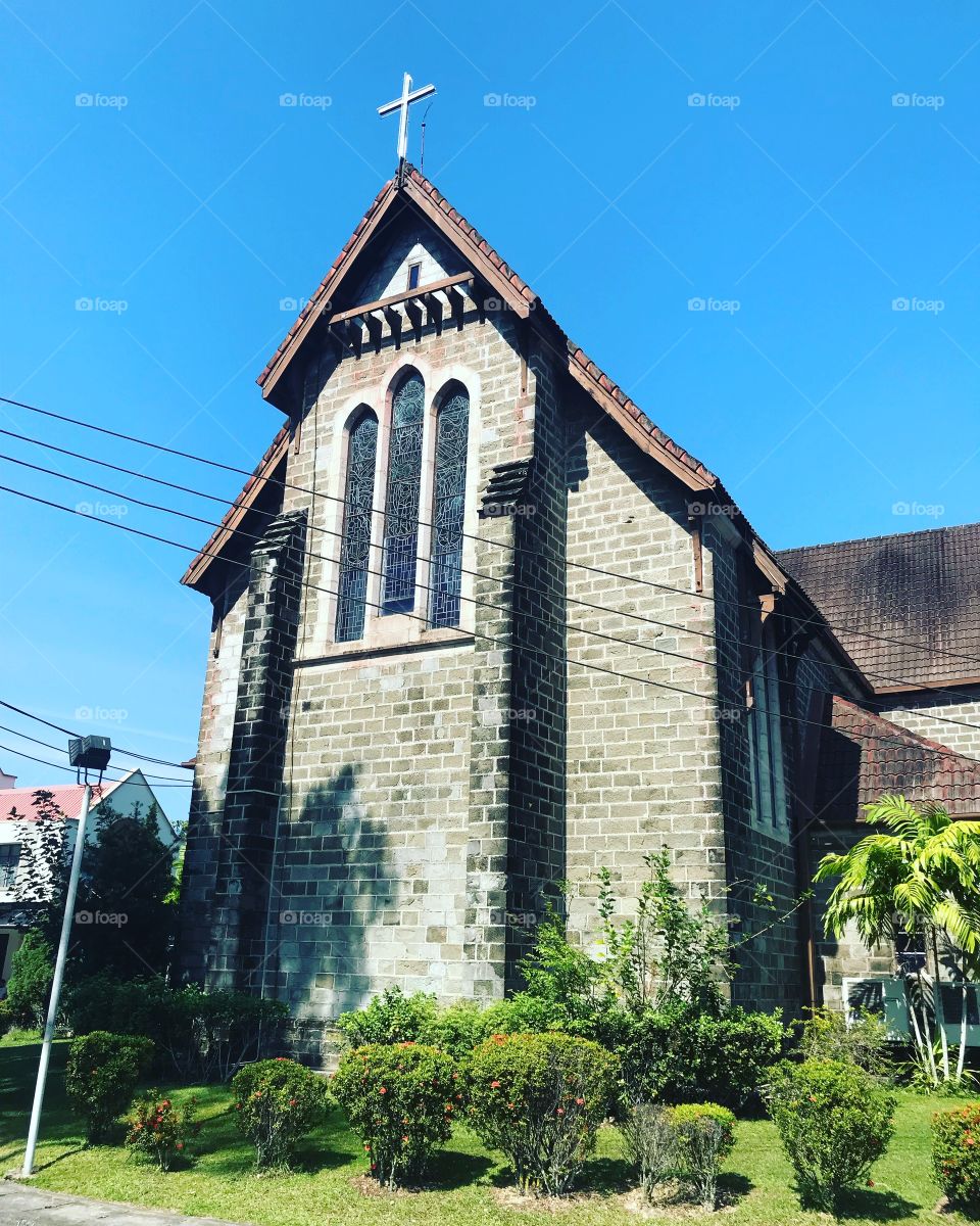 Old Church in Sandakan, Malaysia