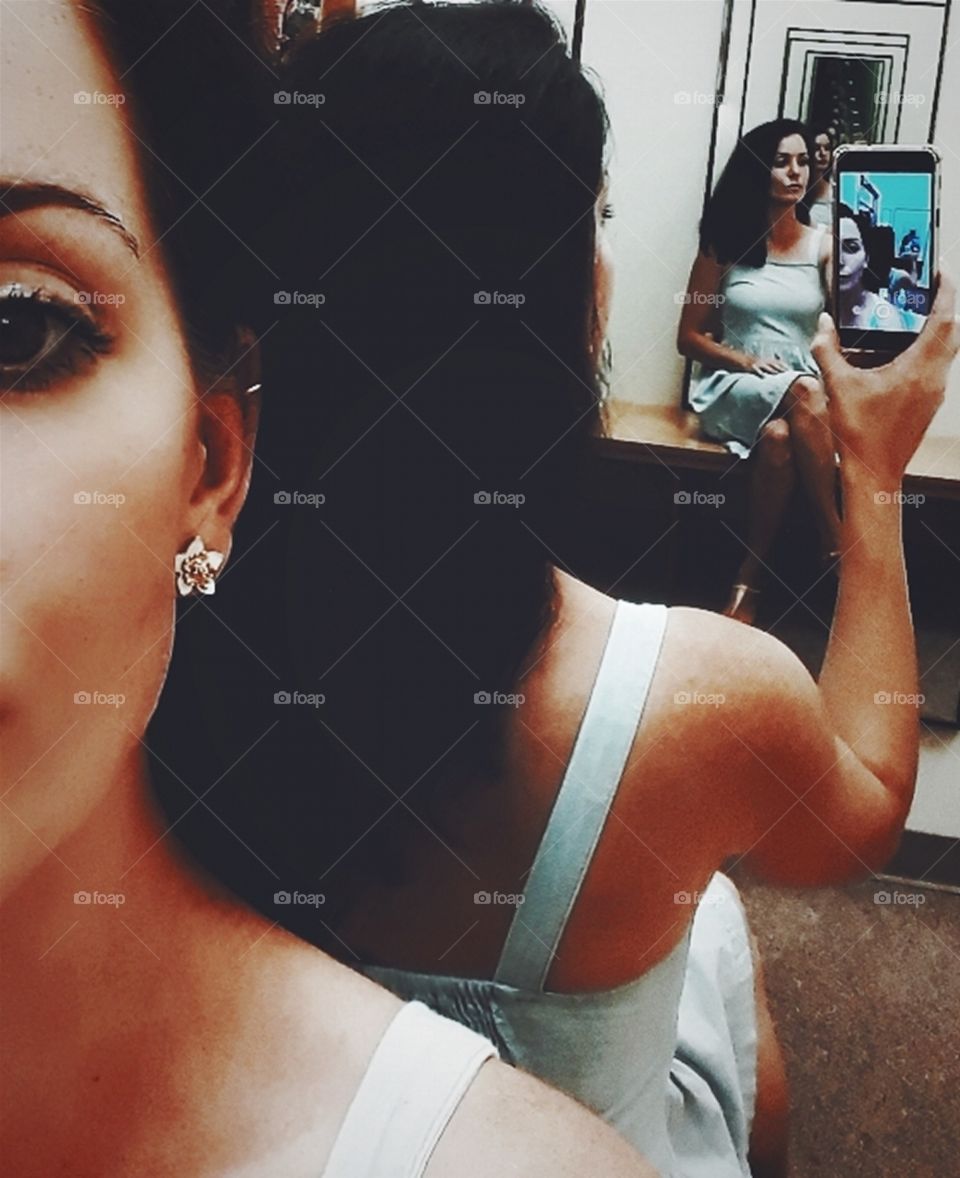 Mirrors and phone screen