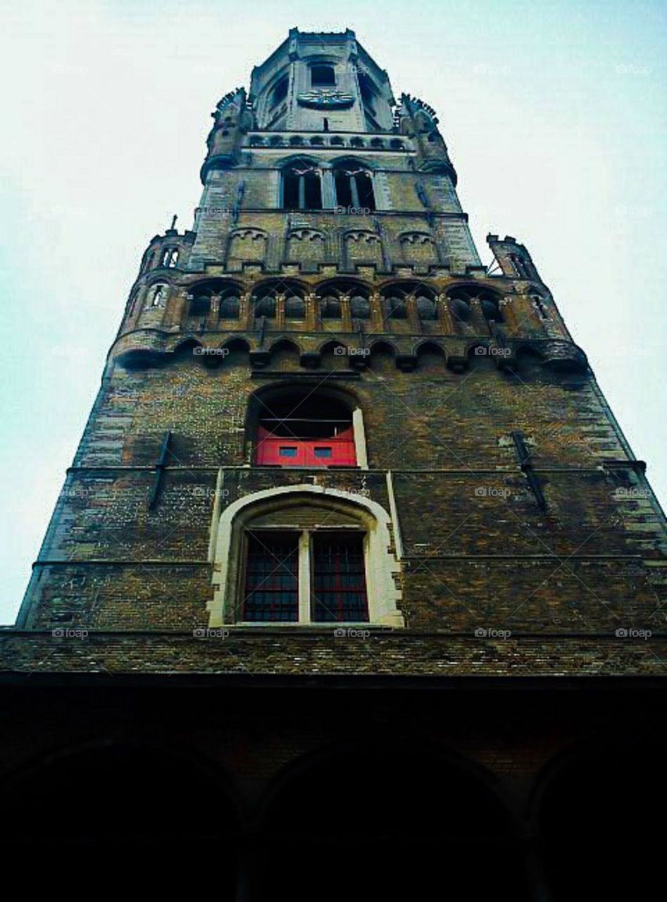 Looking Up. Taken in Brugge 