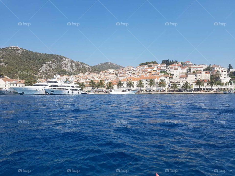 Sea view pic in Croatia