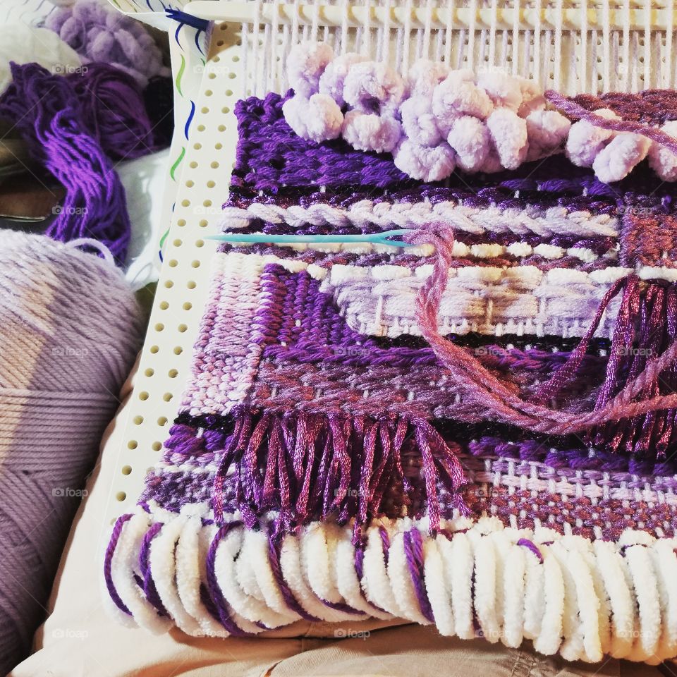 Weaving my Story in Purple