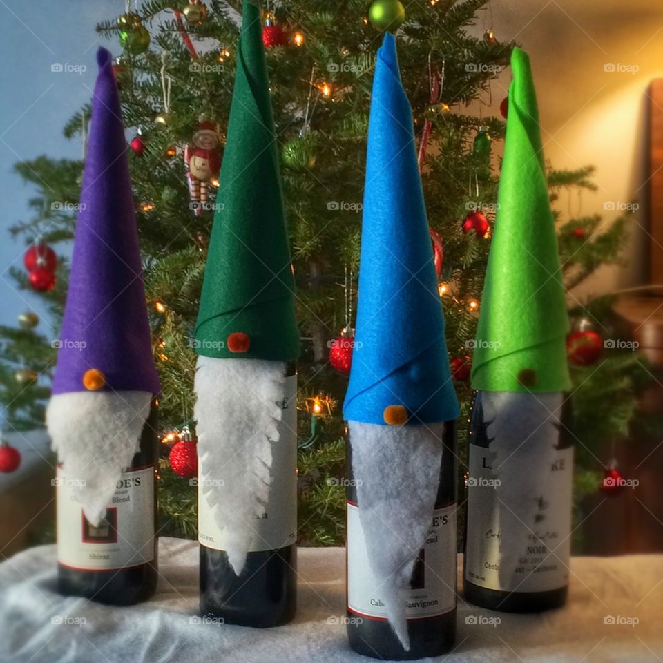 Gnome Wine Bottles