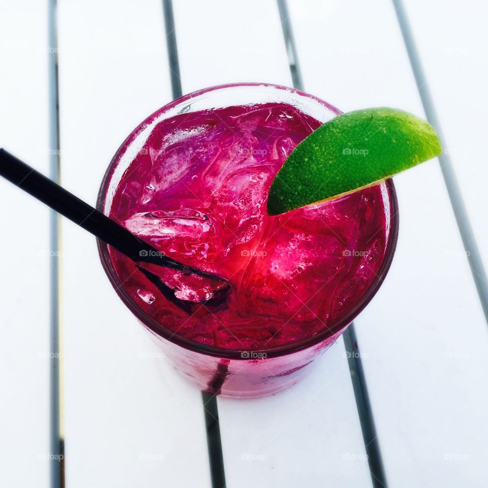 Prickly pear drink. 
