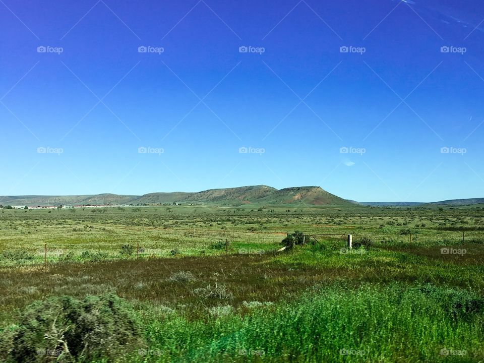 South Australian outback and hills