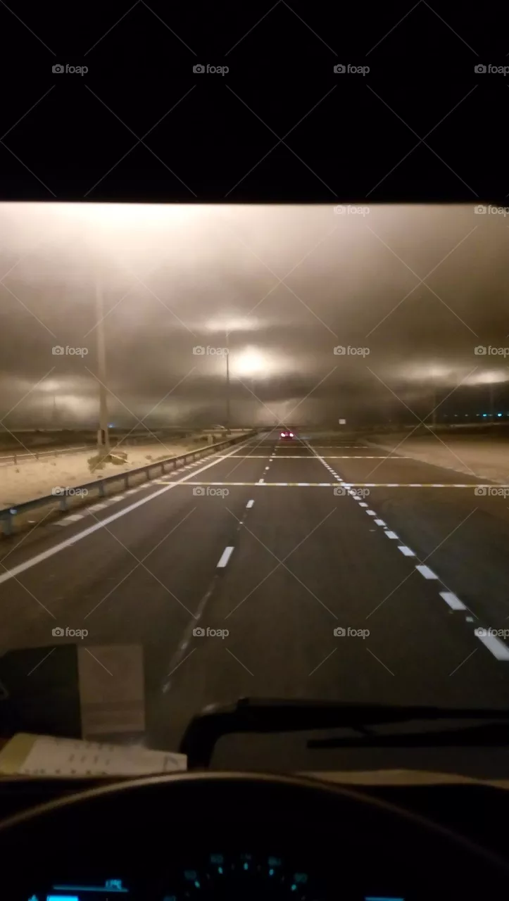 Fog is coming
