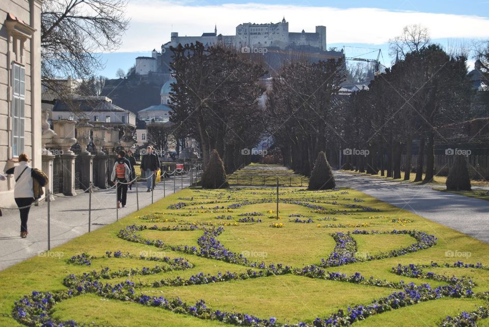 Gardens in Salzburg 