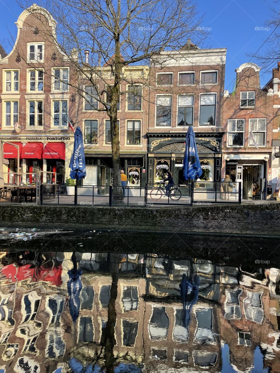 Visiting the Netherlands … Love the reflection of the Dutch architecture in the canals 🇳🇱