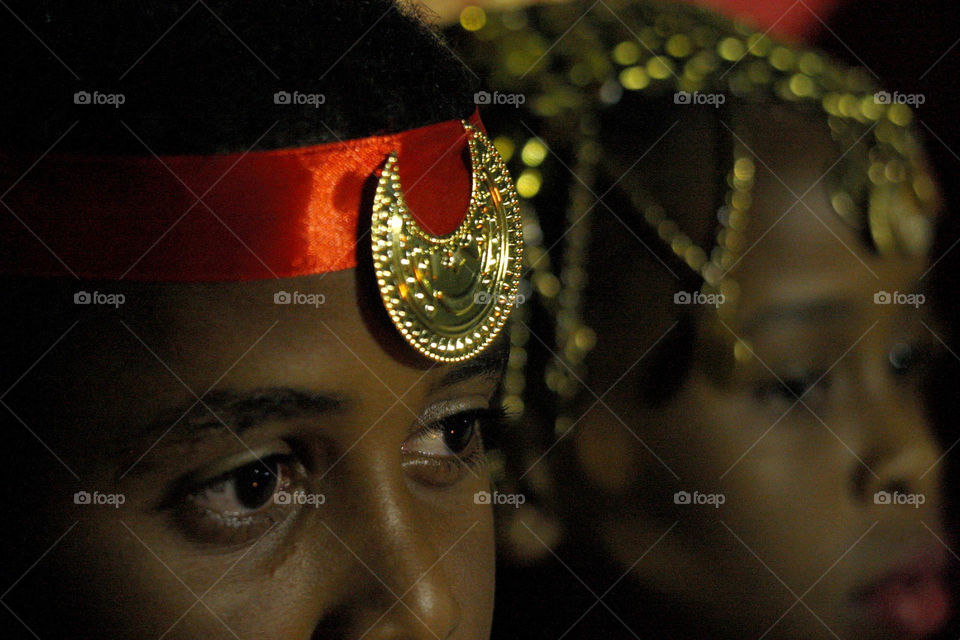 A representative scene of the wedding ceremony in Sudan