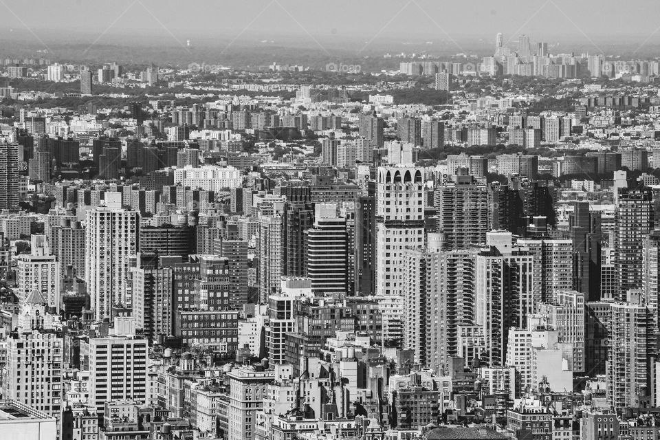 A glimpse of New York in Black and White