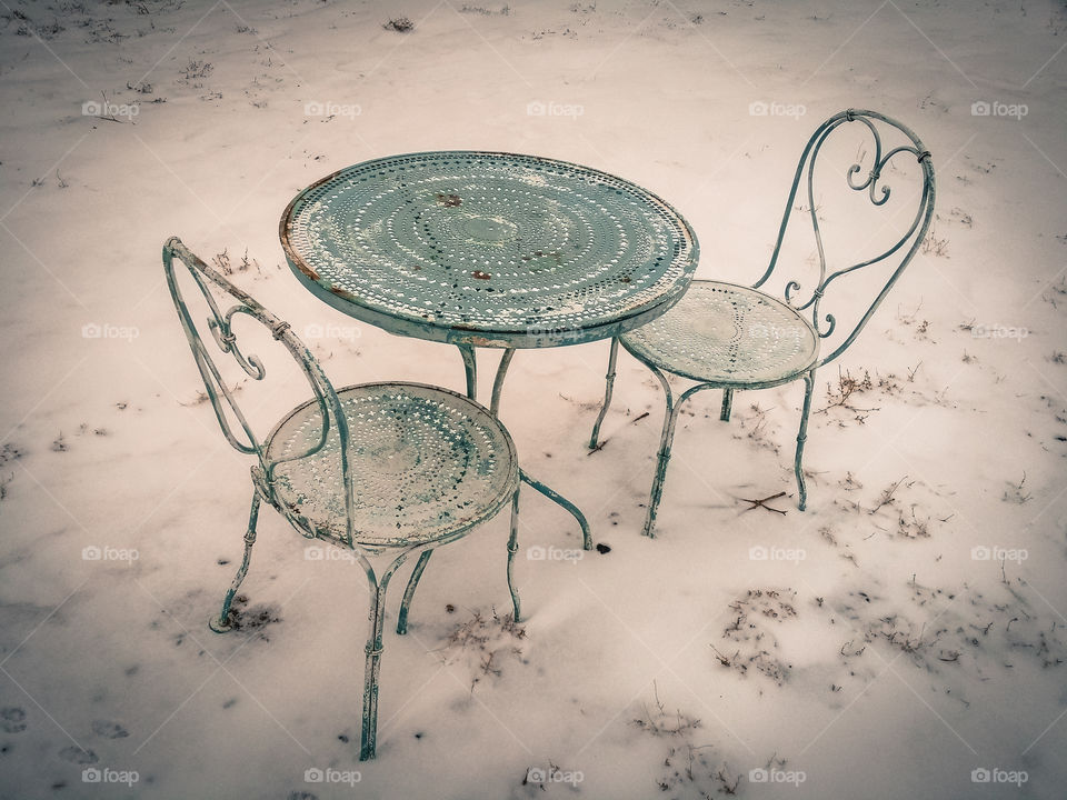 Ice Cream Table and Chairs